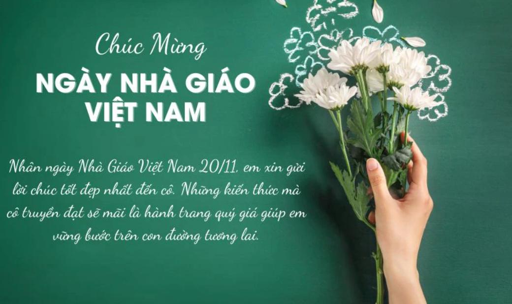 Lời chúc ngày nhà giáo Việt Nam